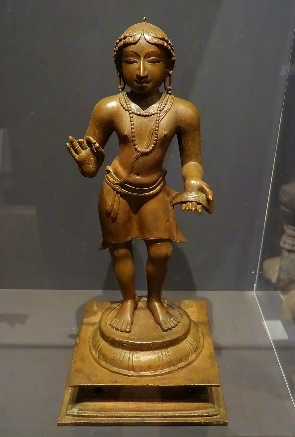Manikkavacakar, a Chola bronze: Minister to a Pandya king, he composed the Tiruvasakam, the eighth book of the Tirumurai.