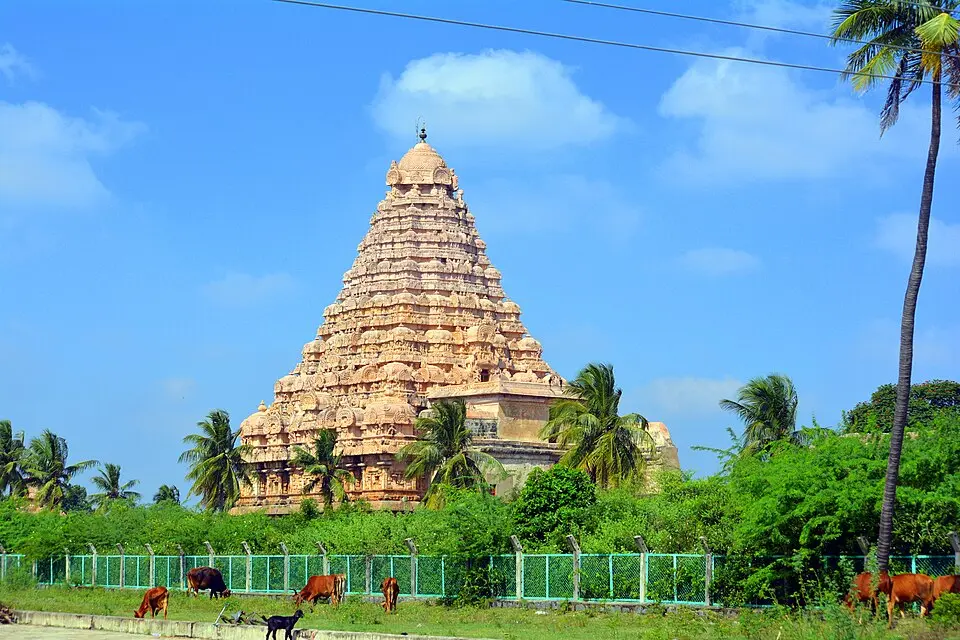 Vimana of the temple at Gangaikonda Cholapuram