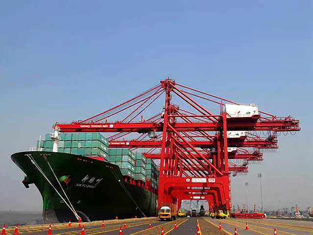 Jawaharlal Nehru Port near Mumbai