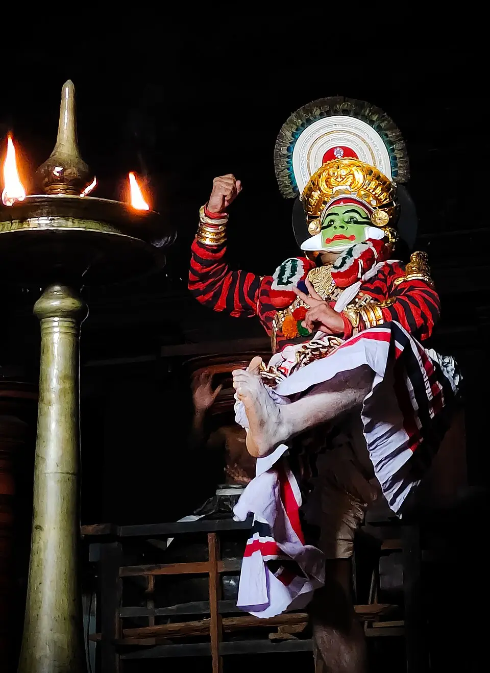 Koodiyattam performer in Kerala