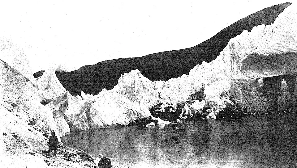 Glacial lake in the Lhonak valley, Sikkim