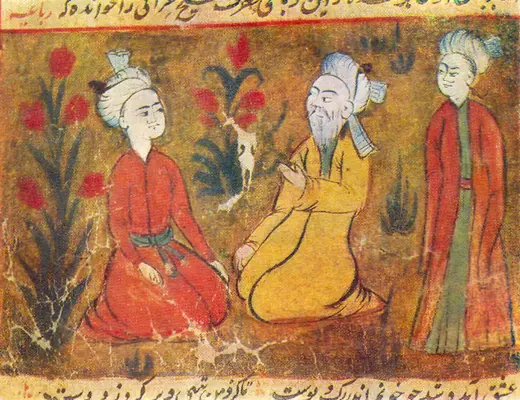 Portrait of Amir Khusrau