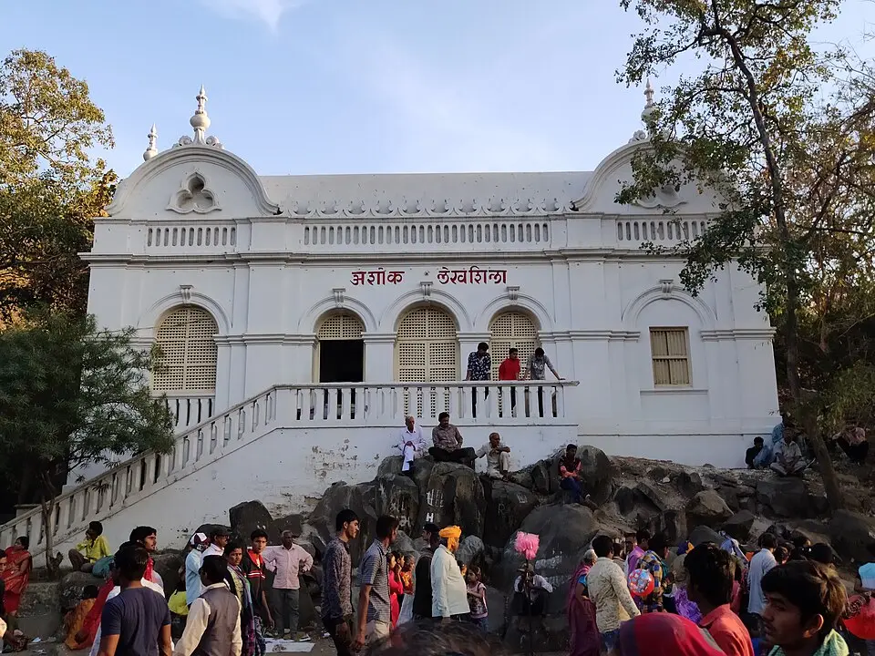 The Major Rock Edicts at Girnar: Girnar, in Junagadh district, Gujarat, holds a set of the fourteen Major Rock Edicts.
