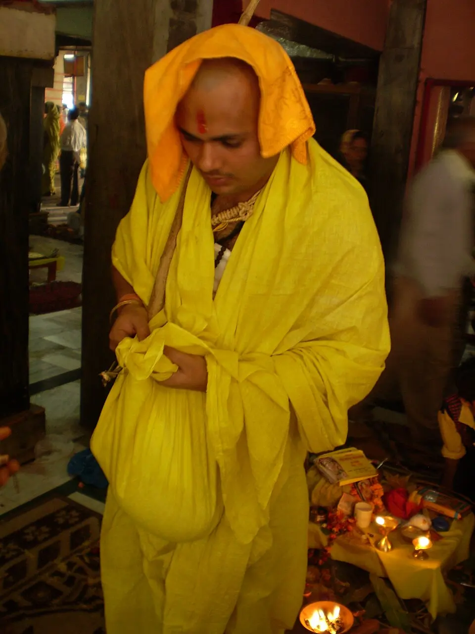 An upanayana ceremony