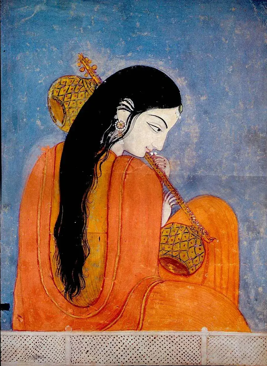 Kangra painting of Mirabai