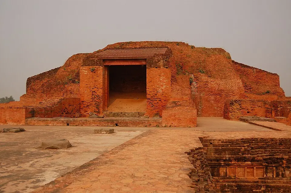 Central stupa of Vikramashila, Bhagalpur